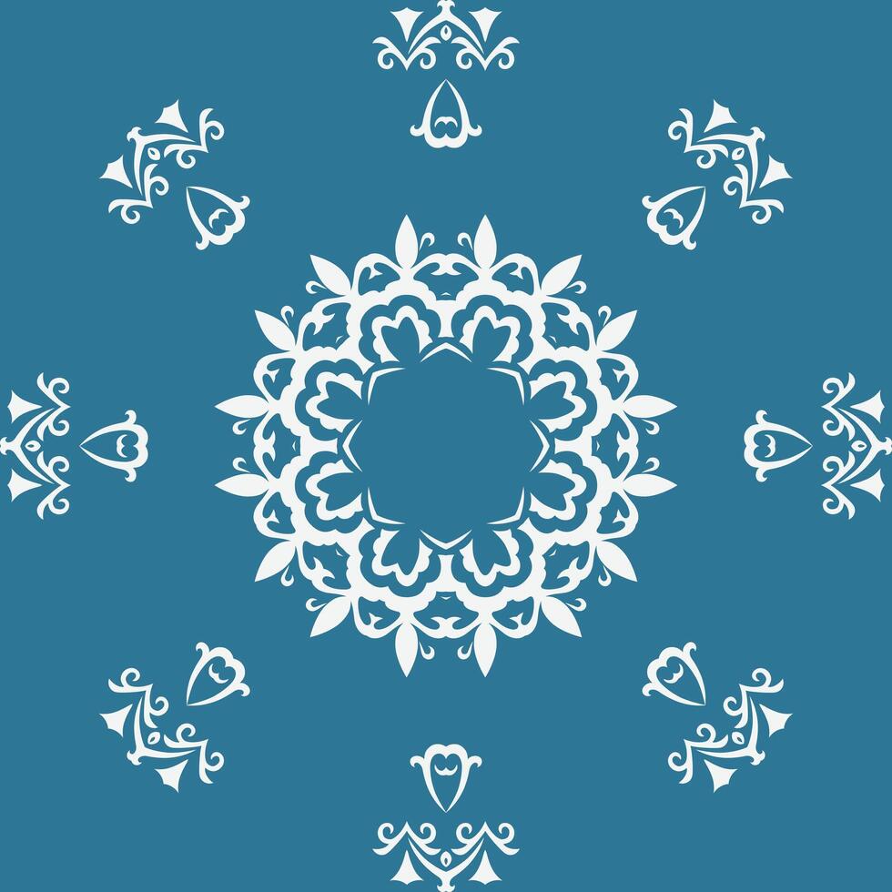 Damask Fabric Textile Background Traditional Log Cabin Quilt Pattern Folk Embroidery, Aztec Ornament Print. Design for Carpet, Wallpaper, Clothing, Wrapping, Fabric vector
