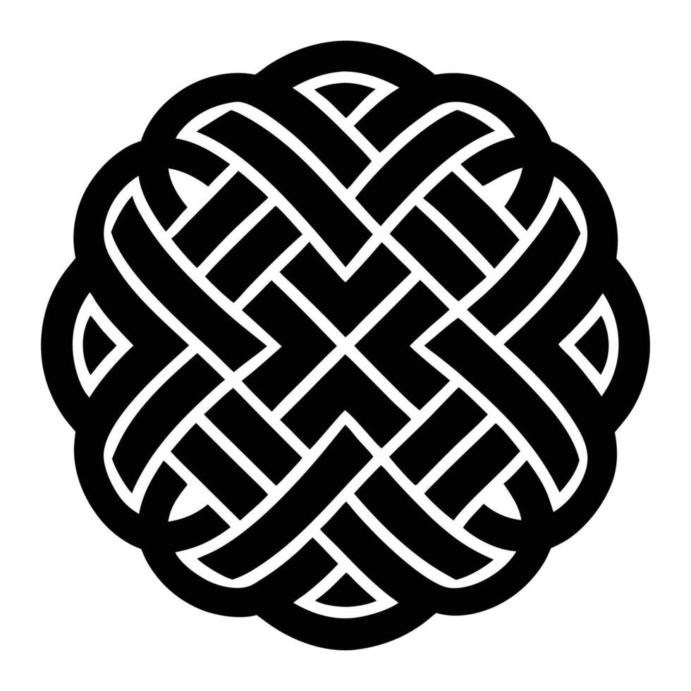Celtic knot design. vector