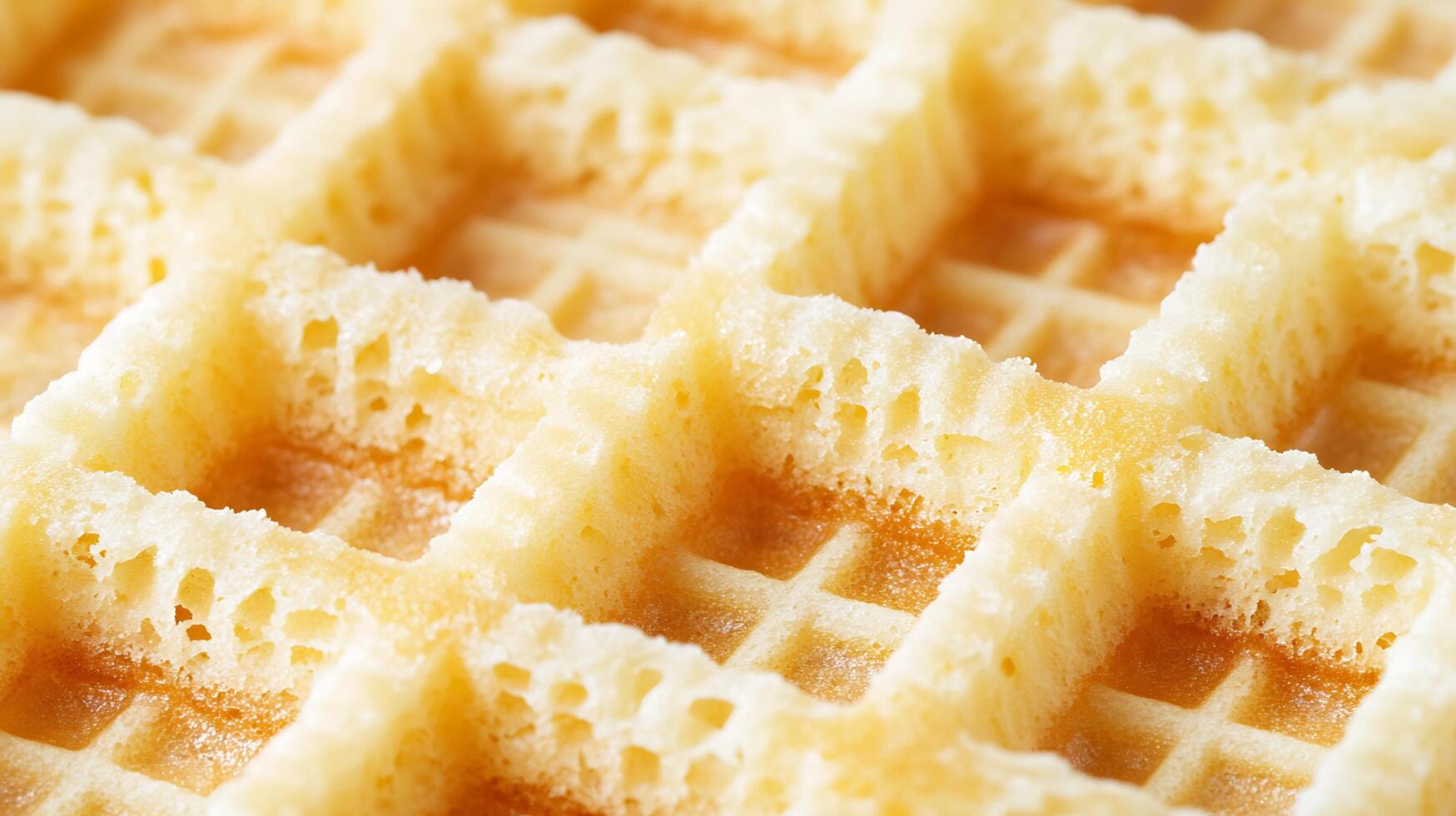 A close up macro image of a golden waffle pattern photo