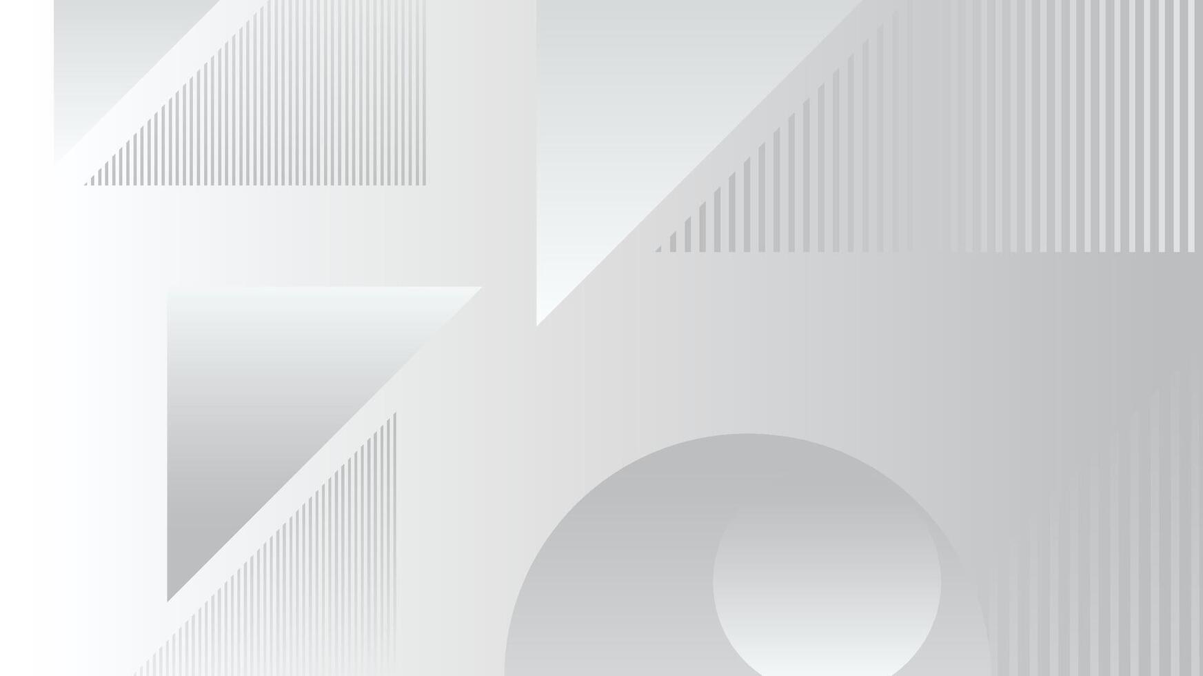 Abstract geometry white gray background communication concept, technology, digital business, innovation, science with copy-space. vector
