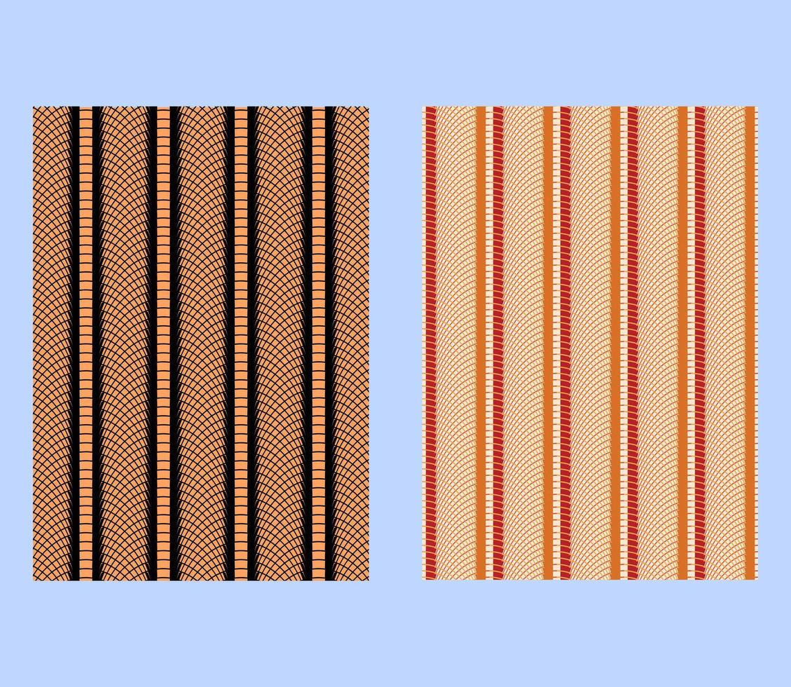 Vertical Striped Texture Patterns vector