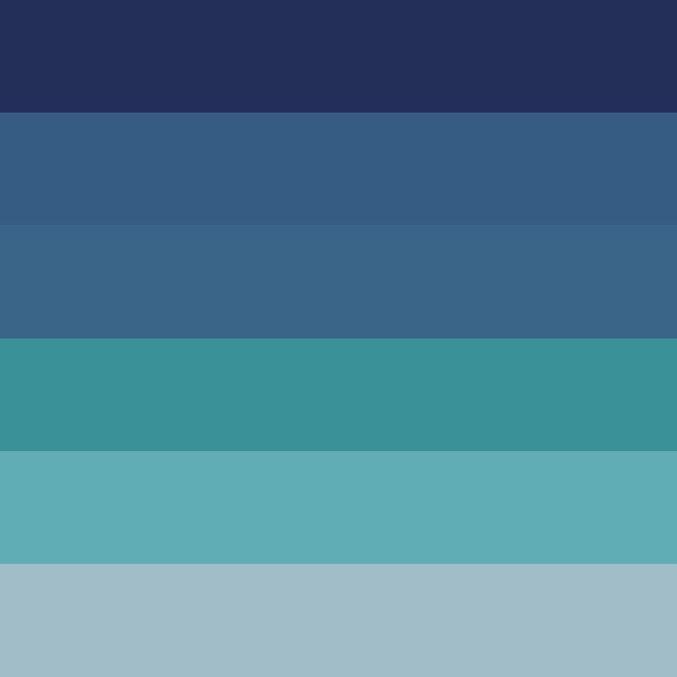 Horizontal gradient of blue and teal stripes evoking water and sky vector