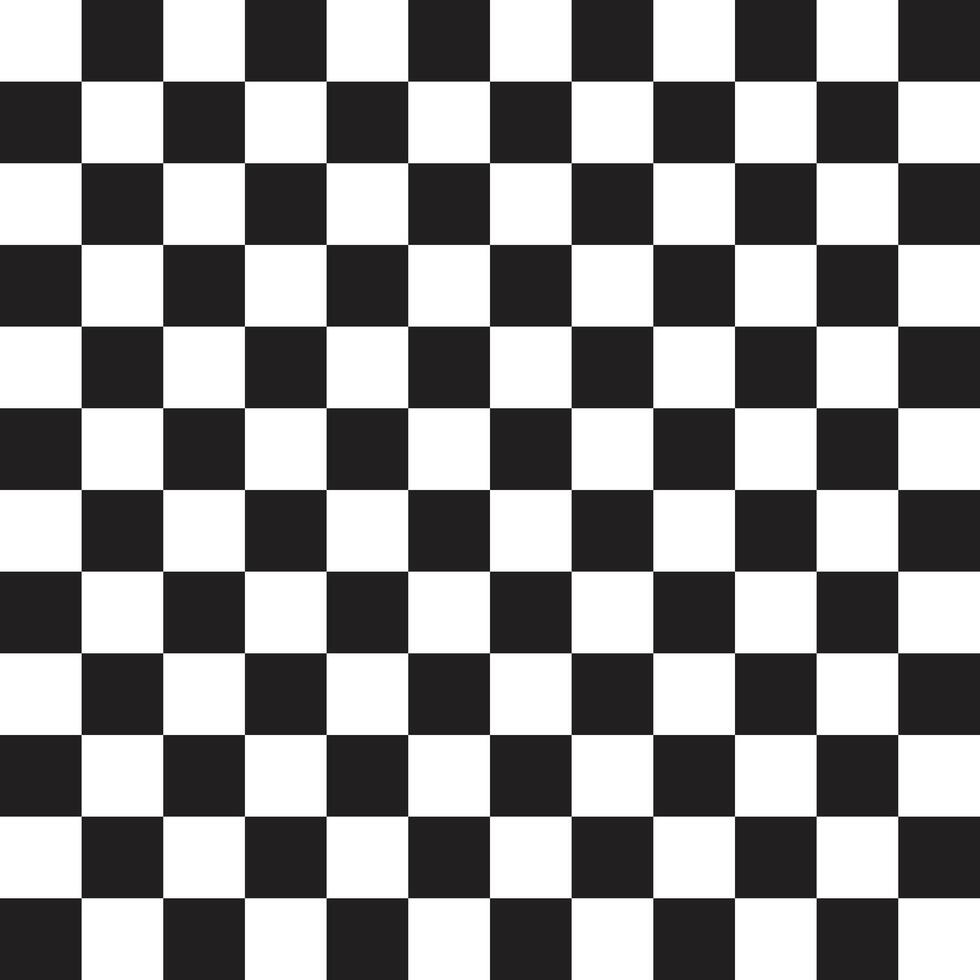 classic black white check design repeating seamlessly vector