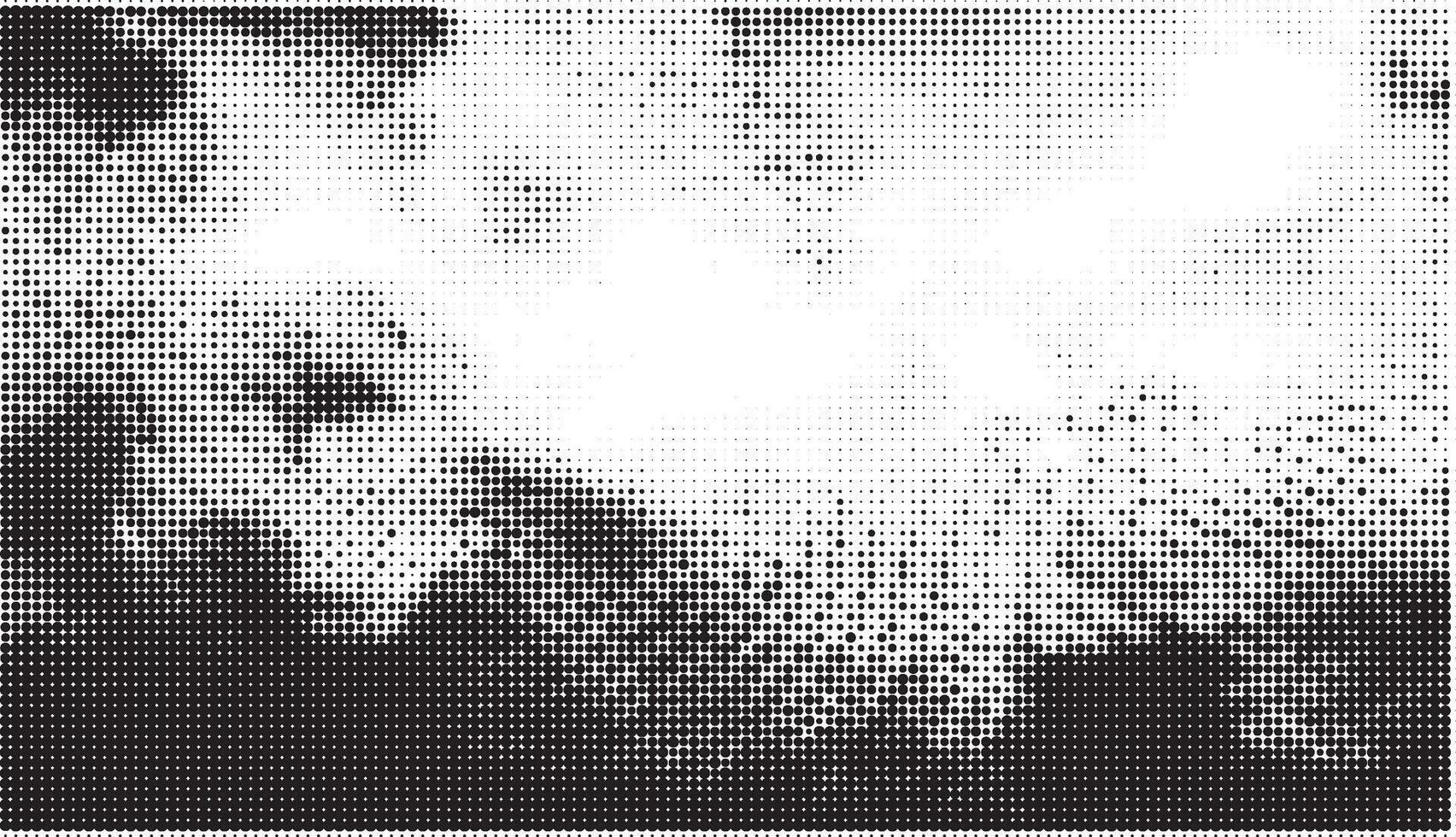 A black and white halftone image of a man in a suit vector