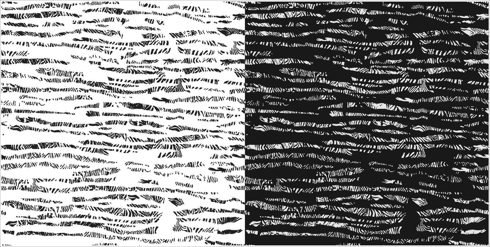 A black and white striped background with a black and white striped pattern vector