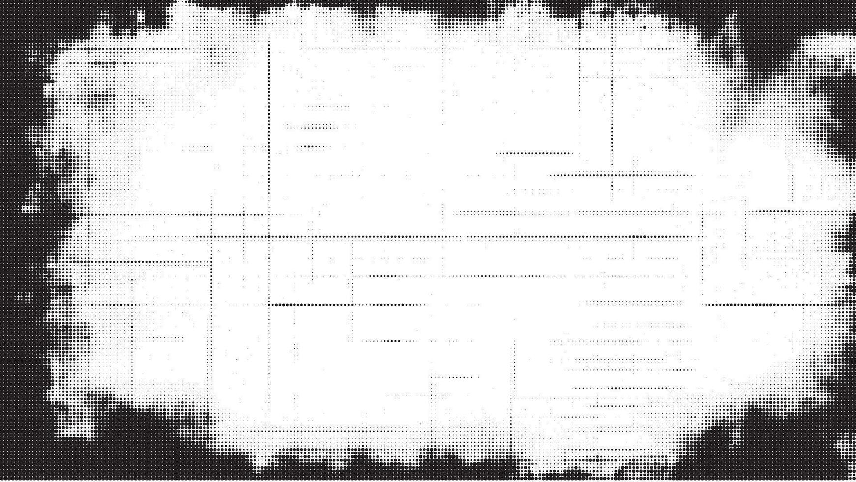 A black and white grunge texture with a white background vector