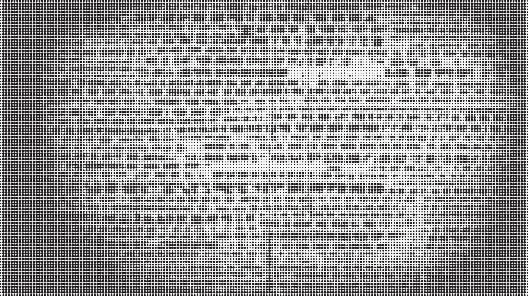 A black and white image of a man's face vector