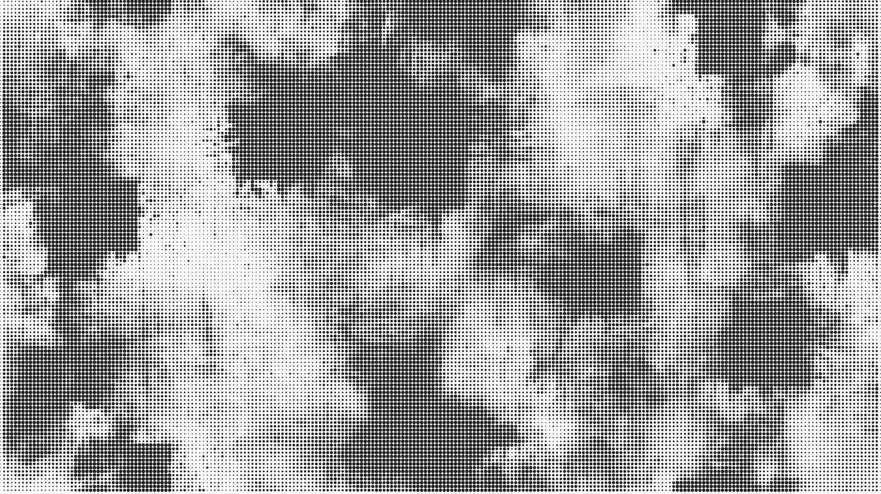 A black and white abstract pattern with squares vector