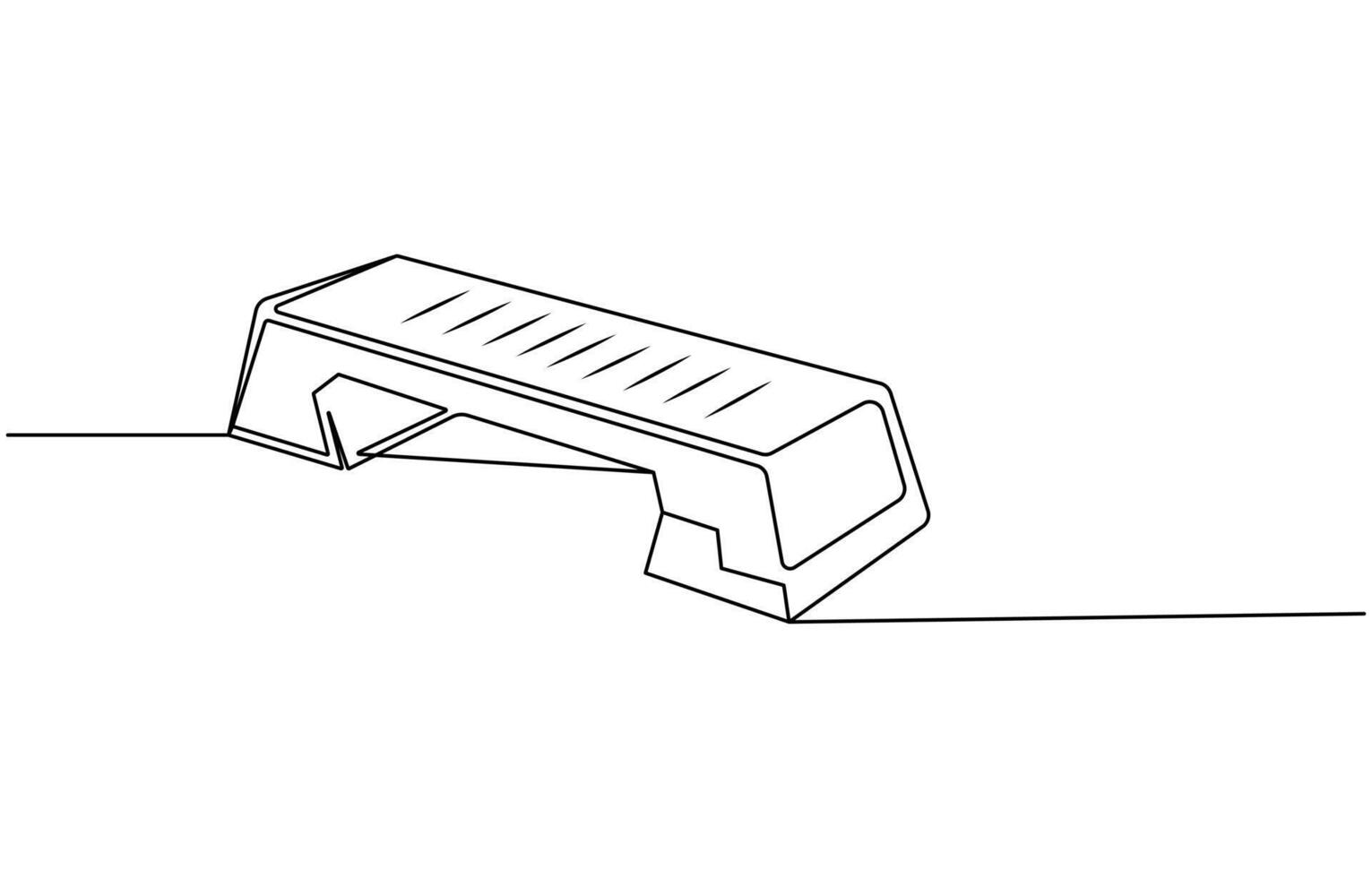 stepper one line art draw vector