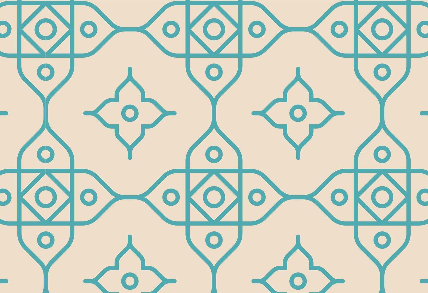 A blue and green pattern with geometric shapes vector
