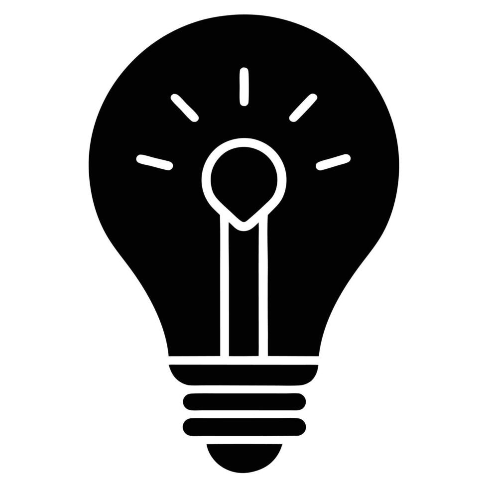 Color Changing Light Bulb Icon vector