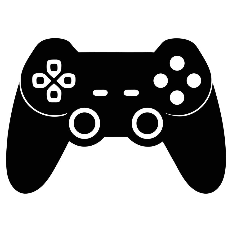 Basic Gamepad Icon for Players vector