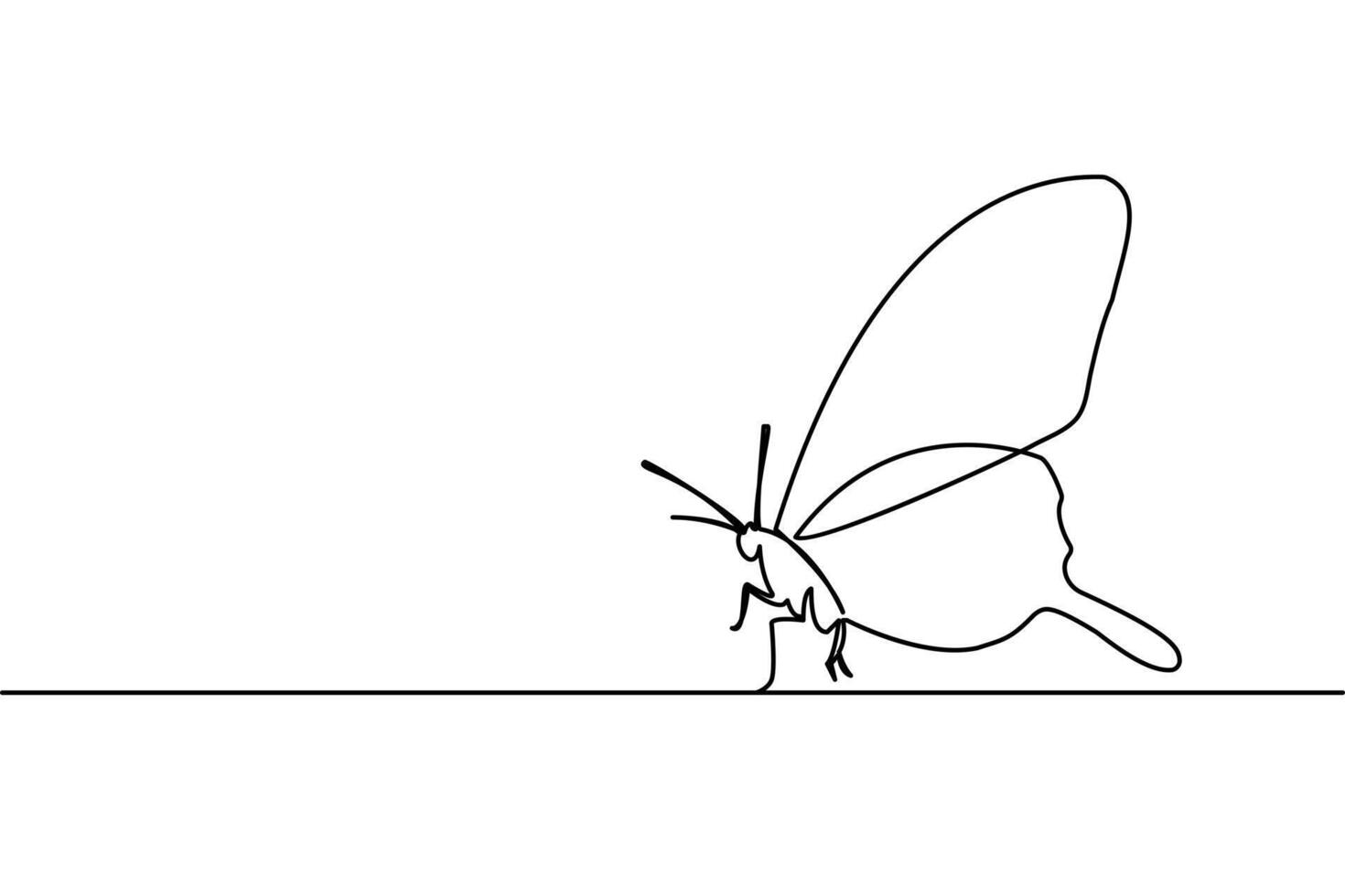 The single stroke captures motion, grace, and transformation all at once vector