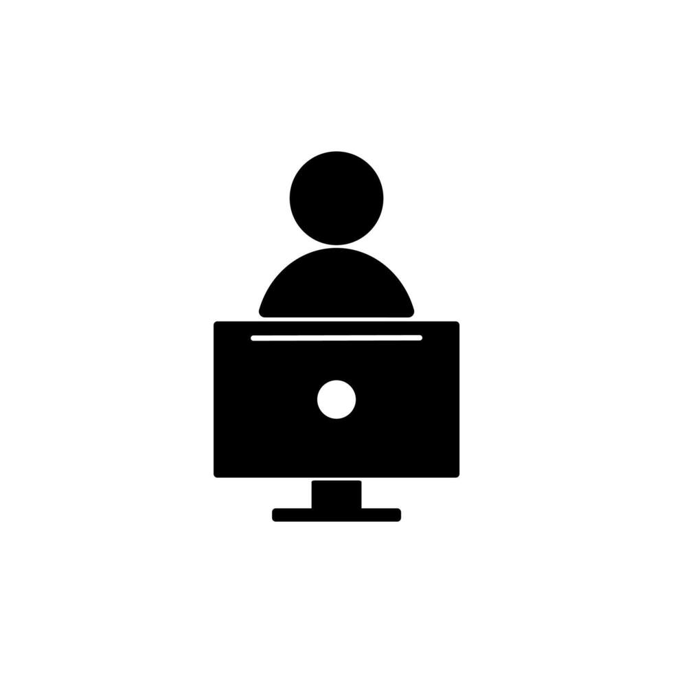 Work with computer vector