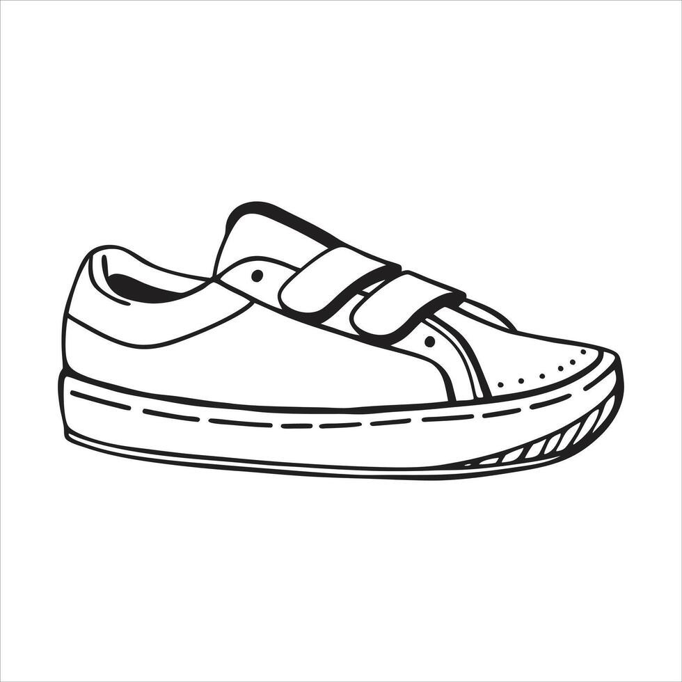 Shoe Sketches Art vector
