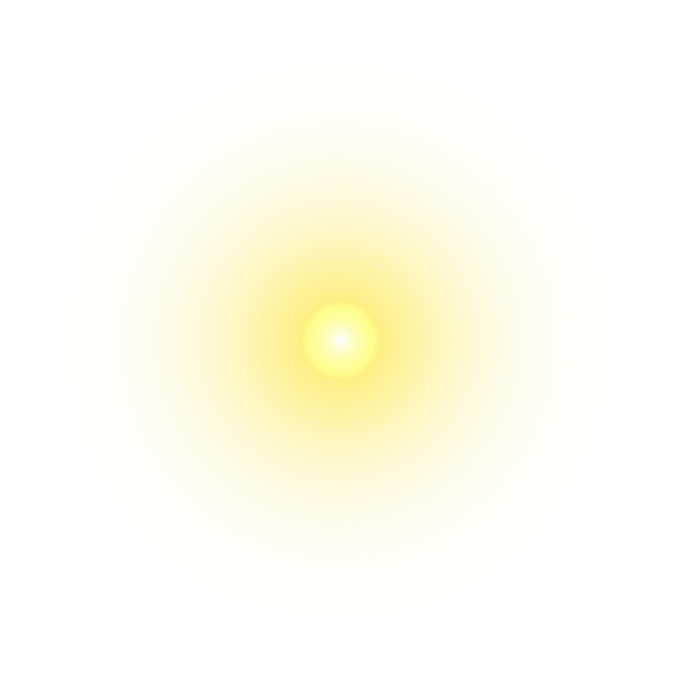 Sunlight Special Lens Flare Light Effect on Transparent Background png