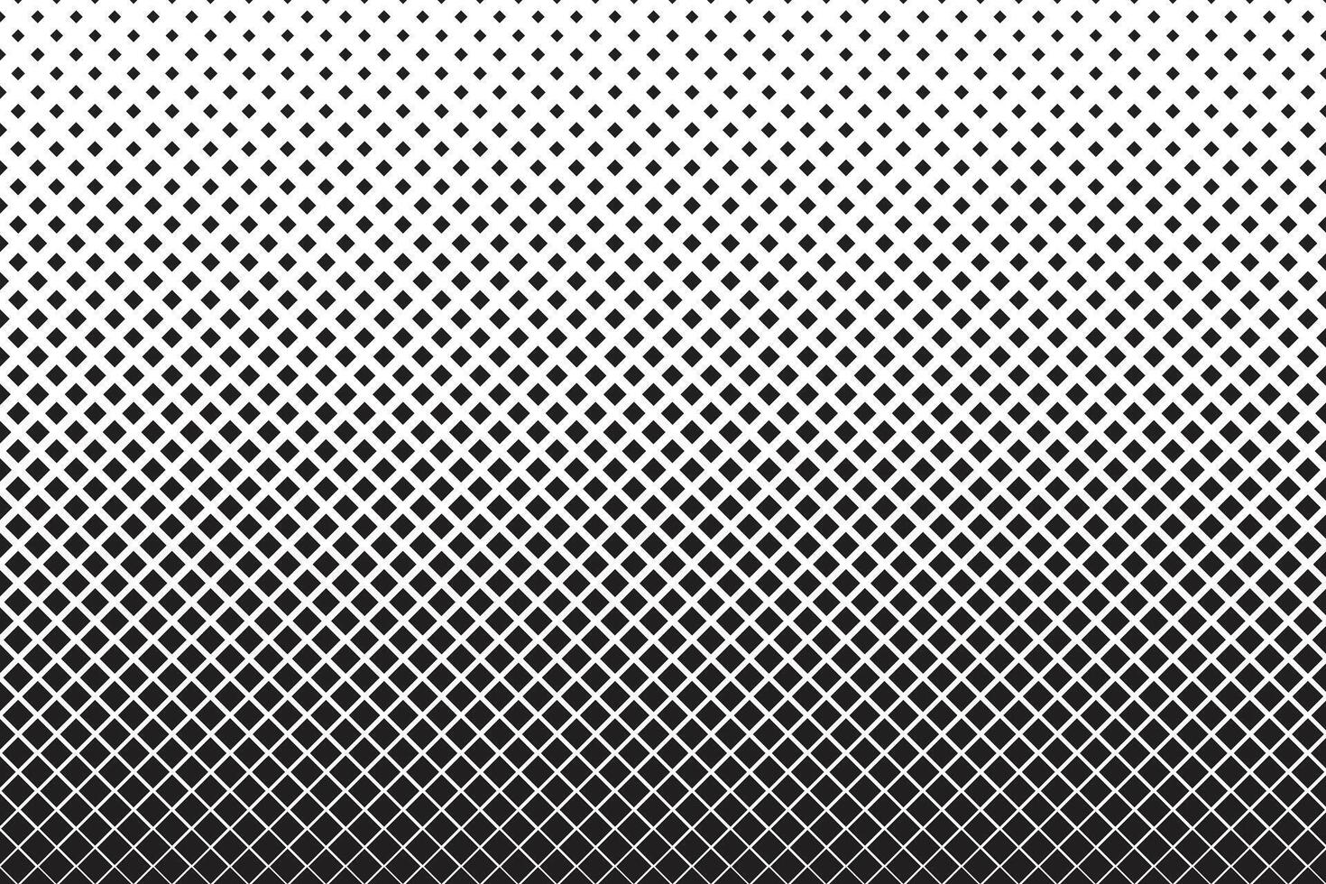 black color rectangle half tone blend pattern vector