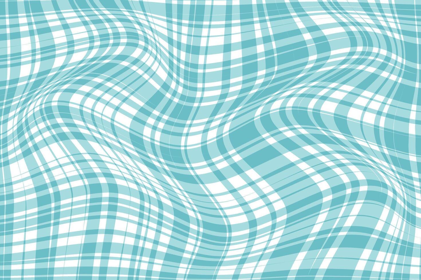 soft fest color thin to thick wavy plaid line pattern smooth texture plaid check tartan gingham wavy line pattern that can be used as a background or texture vector