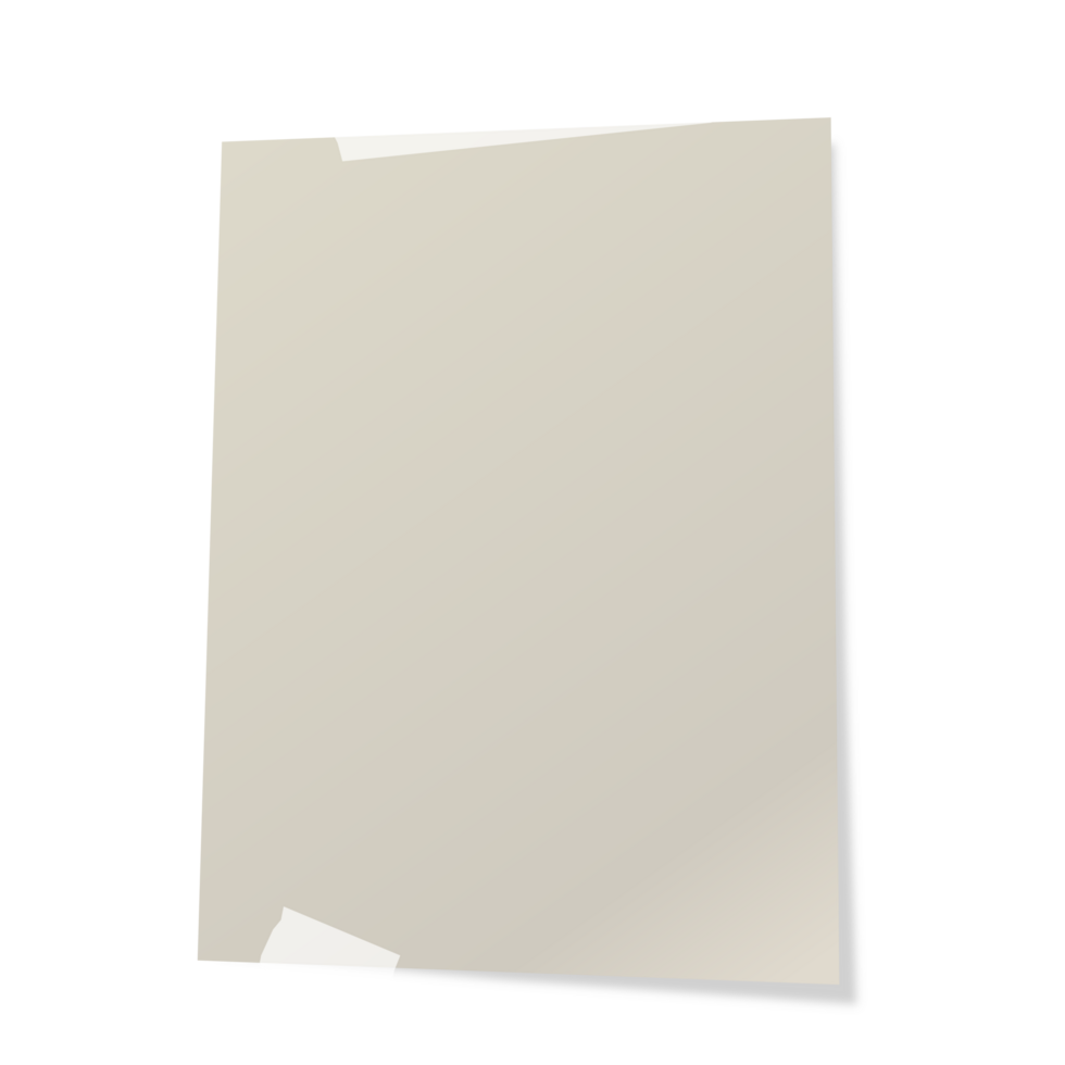 A piece of paper with a piece of tape on it png