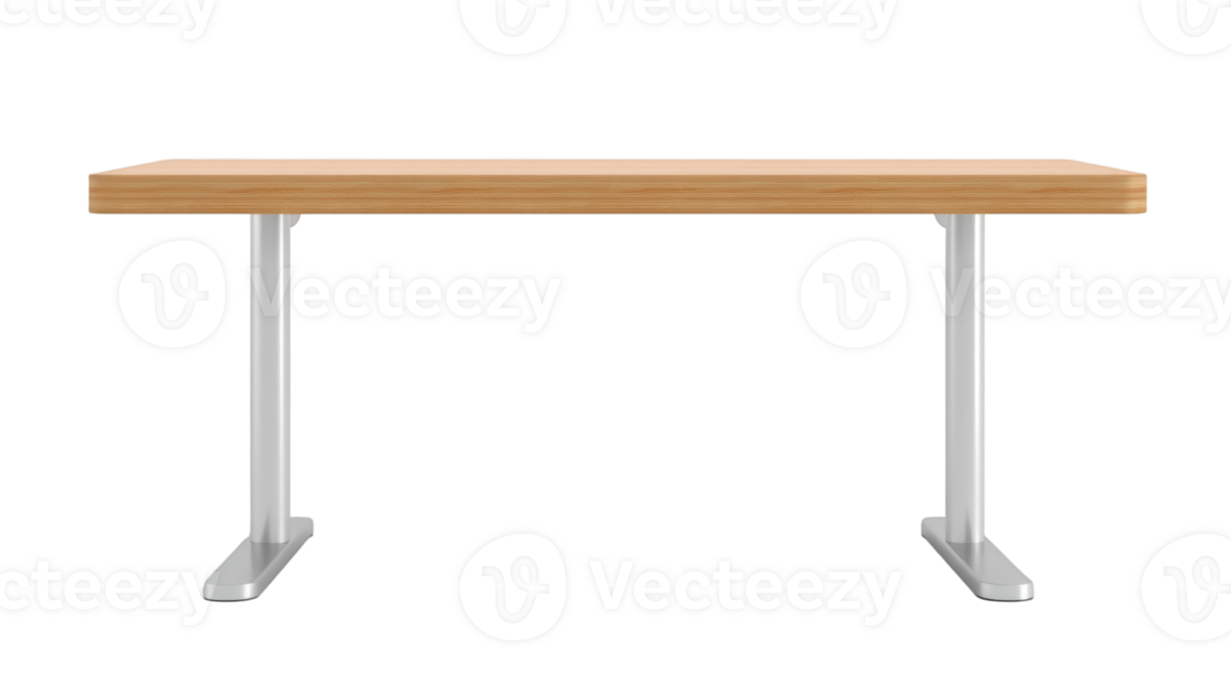 Wooden table object design. png