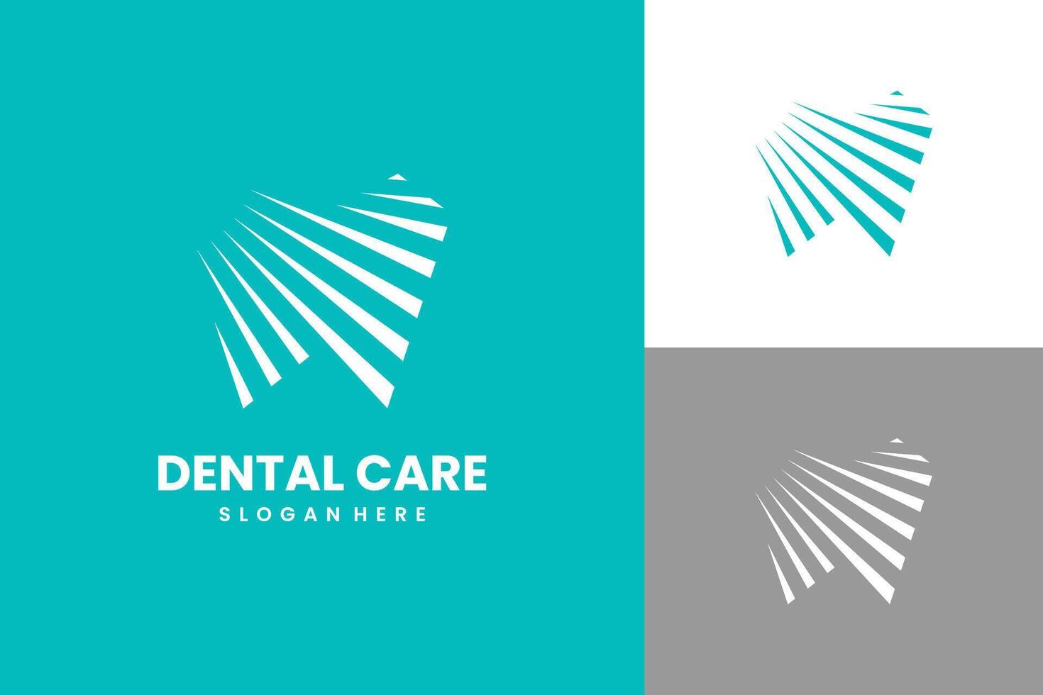 Tooth Dental Care Logo Design Creative vector