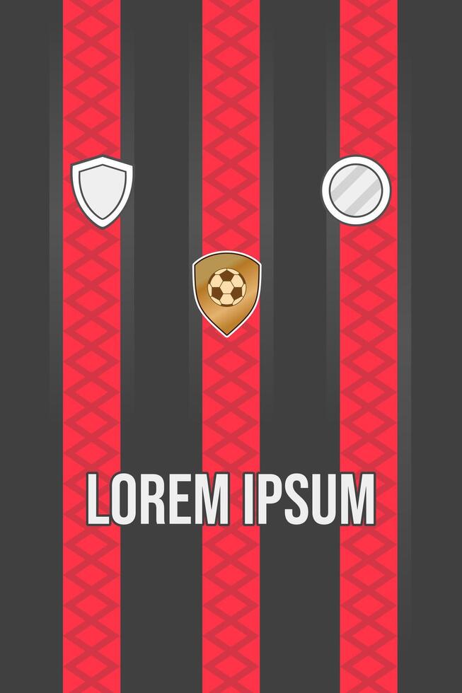 Textiles for Jersey Printing vector