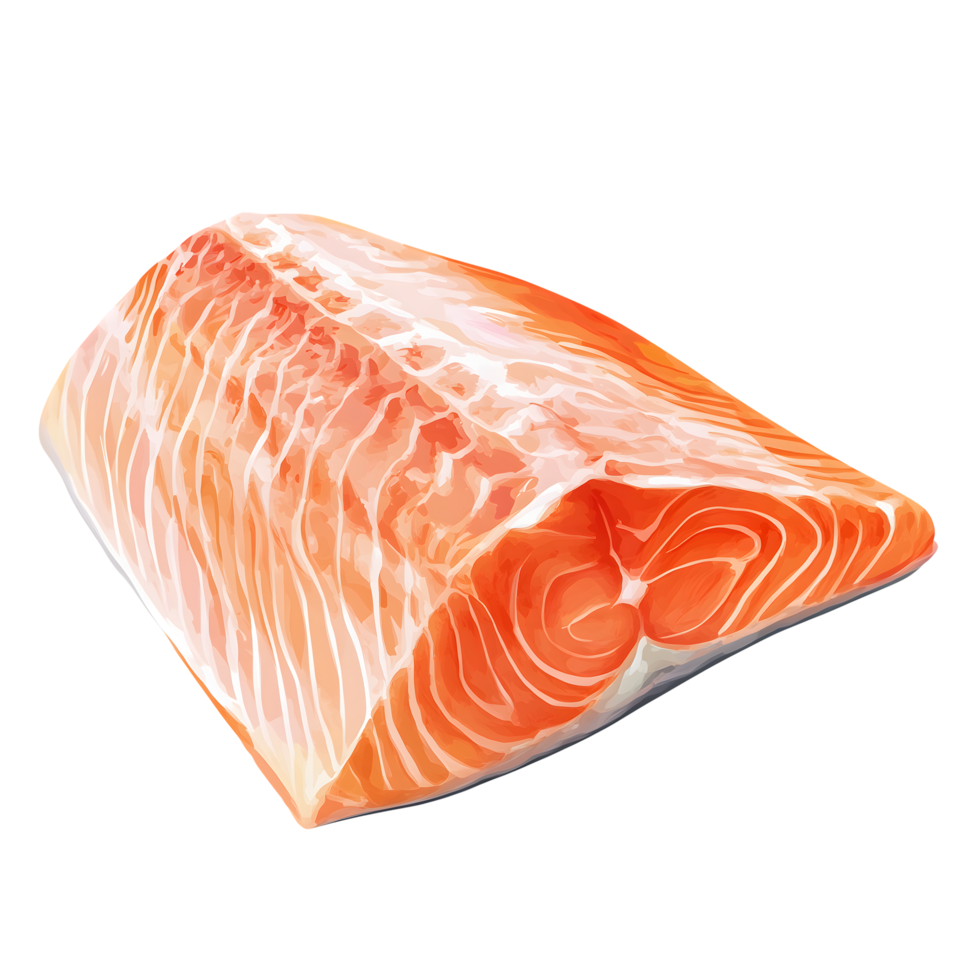 Fresh Salmon Fillet High-Resolution Food Photography, Culinary Image png
