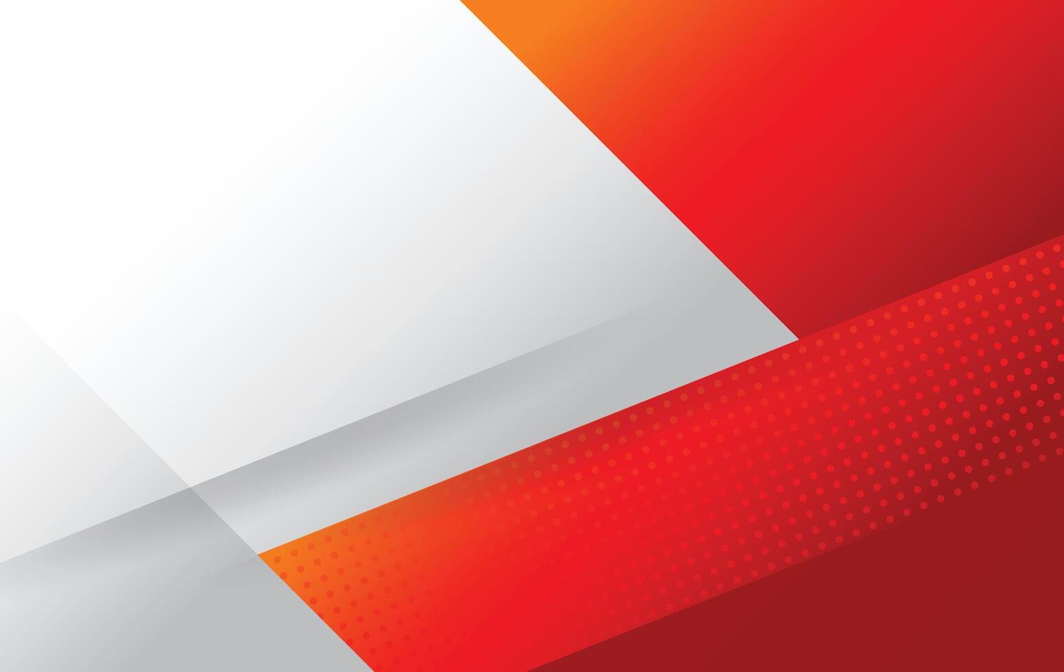 modern abstract red and white background design template vector