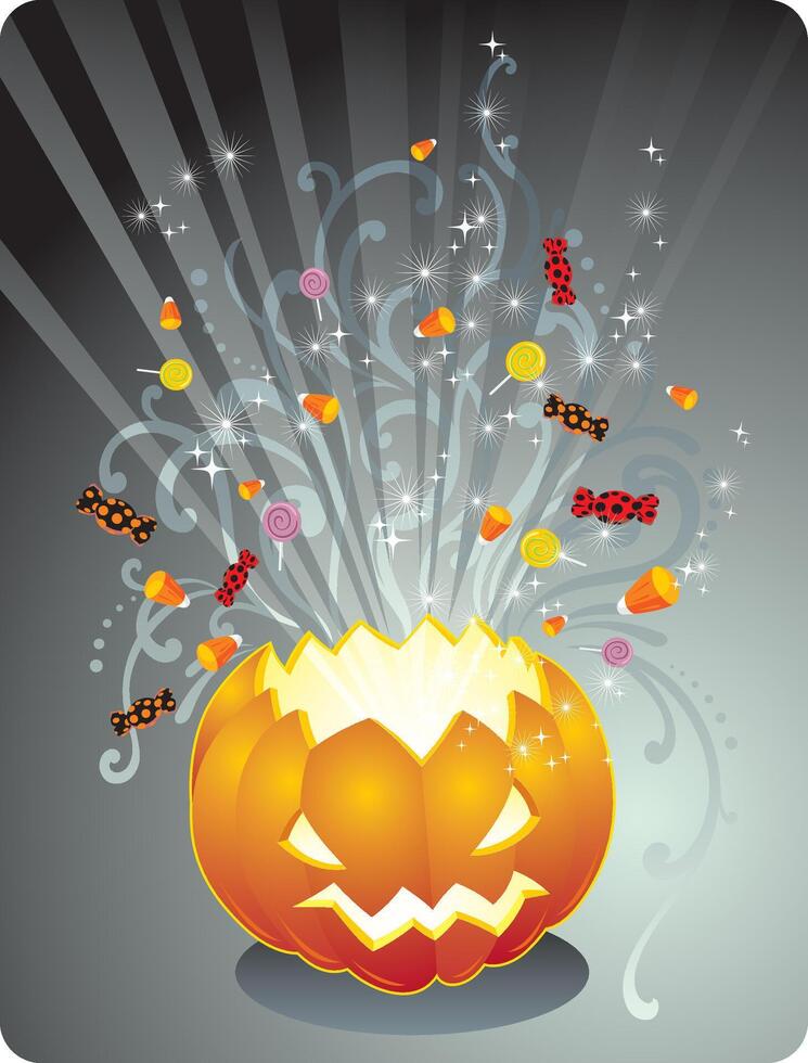 Jack O Lantern, Burst of Surprise vector