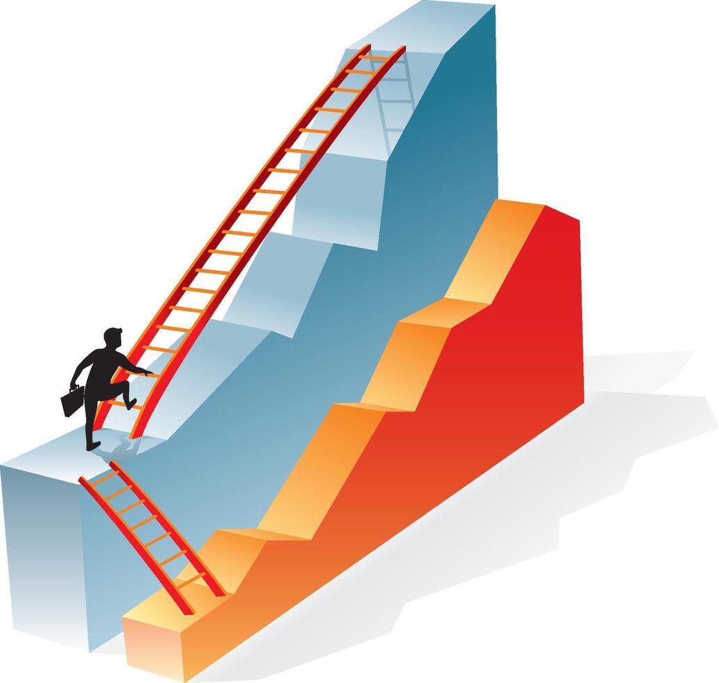 Growth Option Concept vector