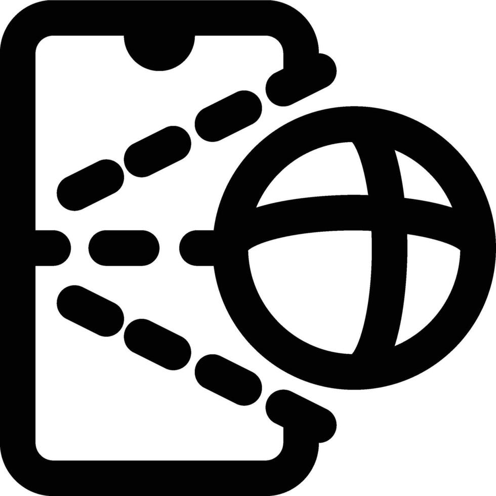 Augmented Reality, Ar, Virtual Reality Outline Icon vector