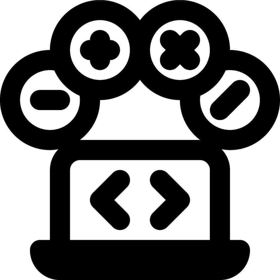 Arithmetic Operator, Arithmetic, Operators Outline Icon vector