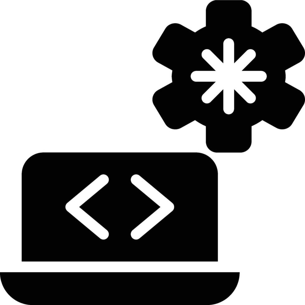 Encoding, Cryptography, Compression Glyph Solid Icon 60576601 Vector ...