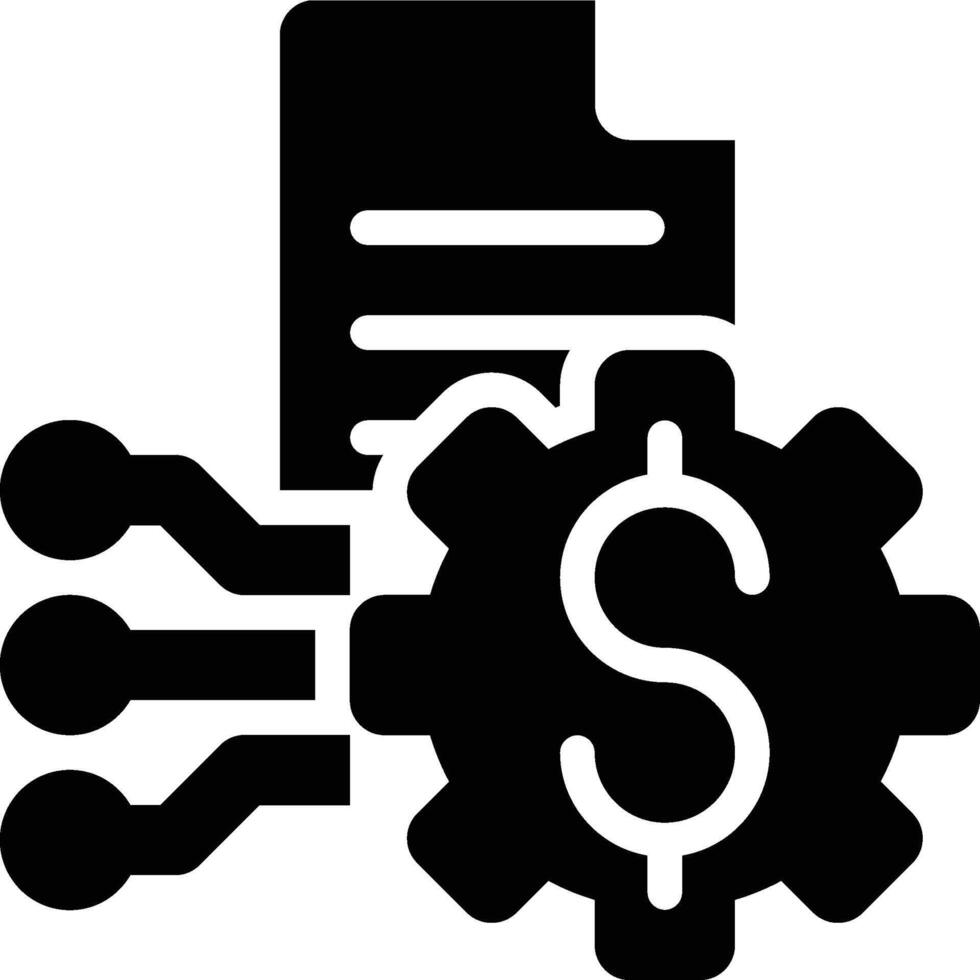 Price Optimization, Pricing Optimization, Price Glyph Solid Icon vector