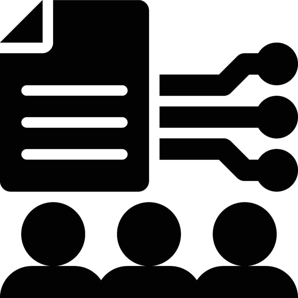 Social Media, Social Network, Social Networking Glyph Solid Icon vector