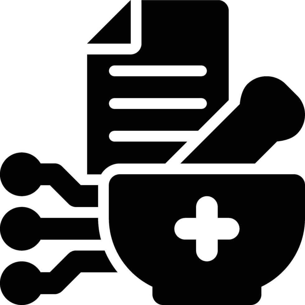 Medicine, Drug, Pharmacy Glyph Solid Icon vector