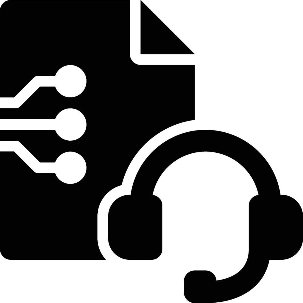 CRM, Customer Relationship, Customer Support Glyph Solid Icon vector