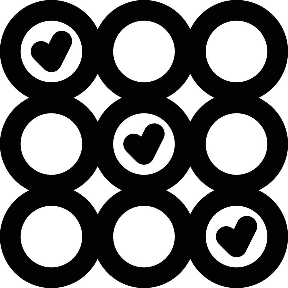 Cross Validation, Rotation Estimation, Sample Testing Outline Icon vector