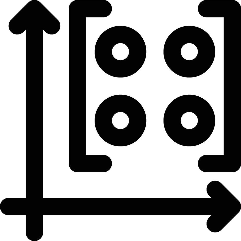 Algebra, Linear Algebra, Math Outline Icon vector