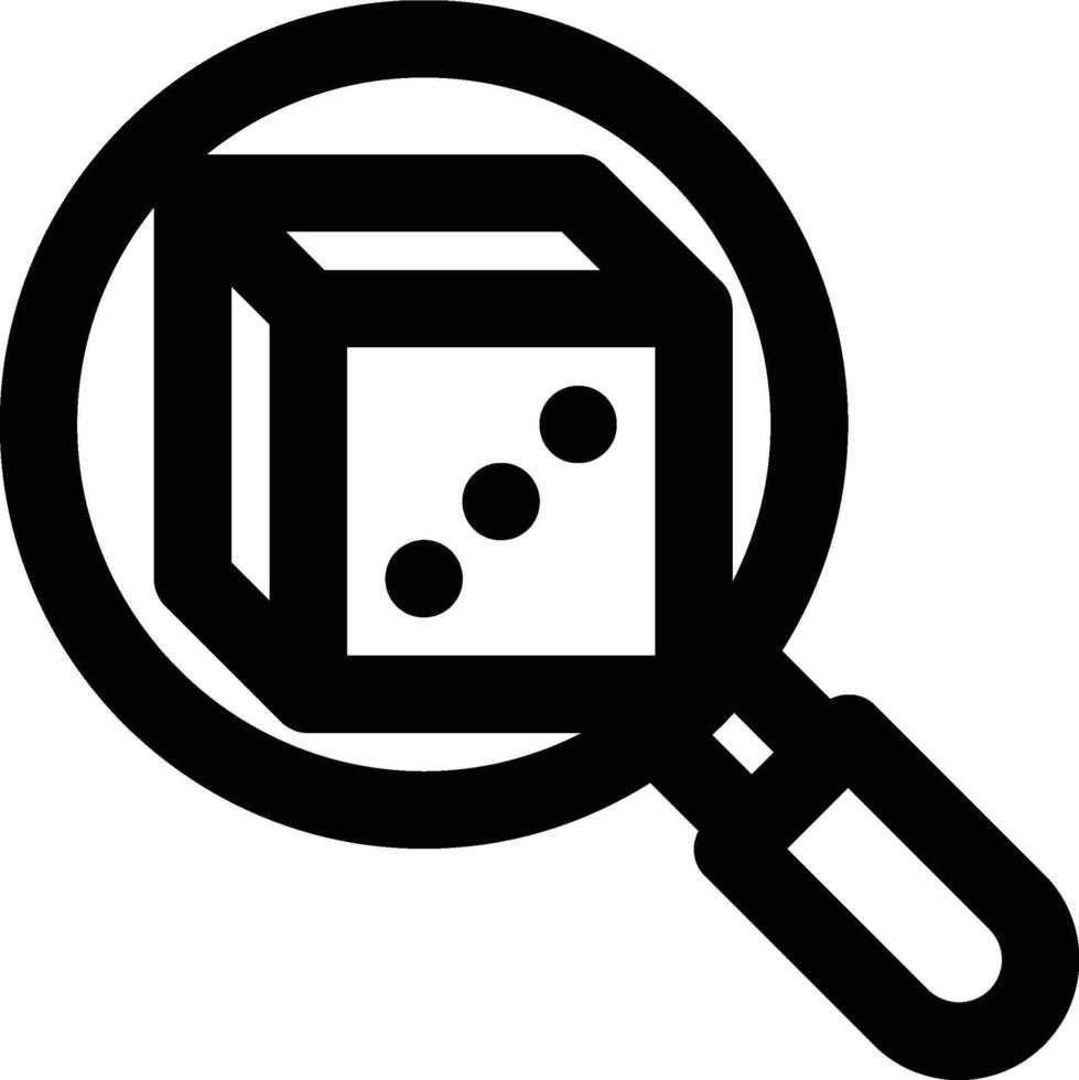 Probability, Analysis, Prediction Outline Icon vector