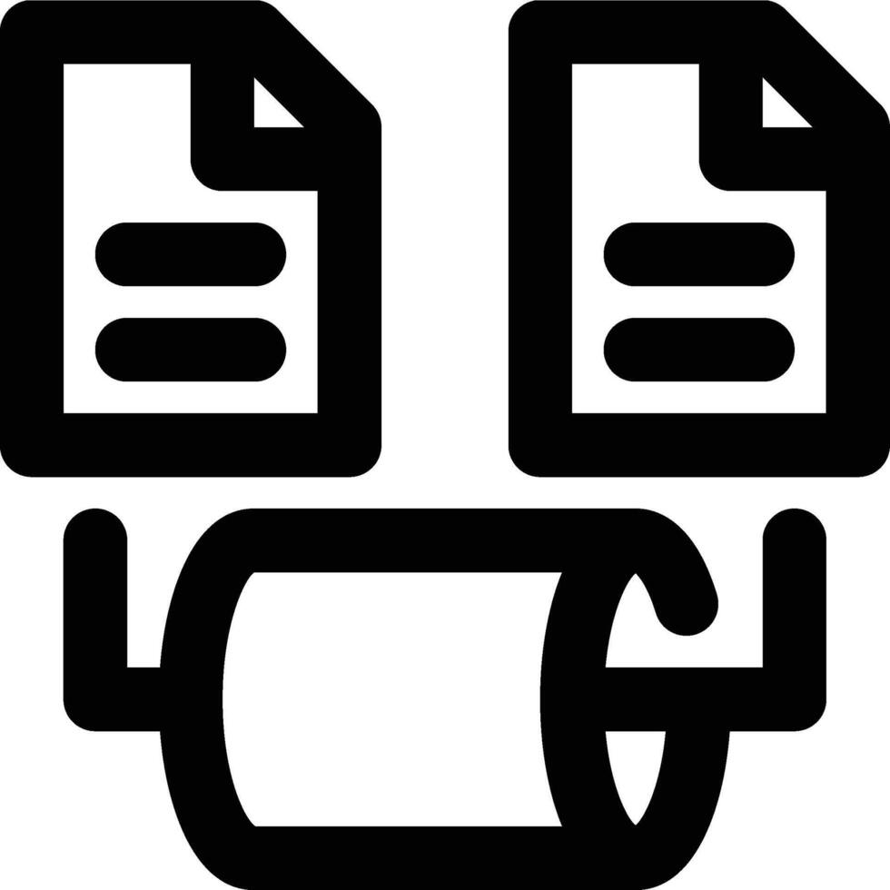 Data Pipeline, Data, Pipeline Outline Icon vector