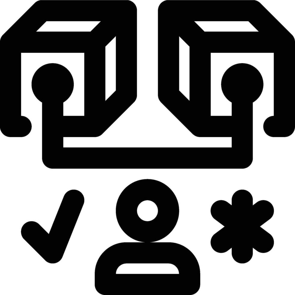 Proof of Liquidity, Auditor, Validator Outline Icon vector