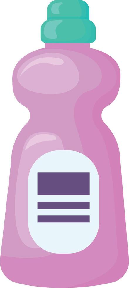 Purple Surface Disinfectant Bottle vector