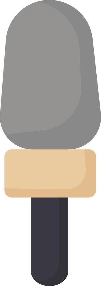 Grey Handheld Microphone vector