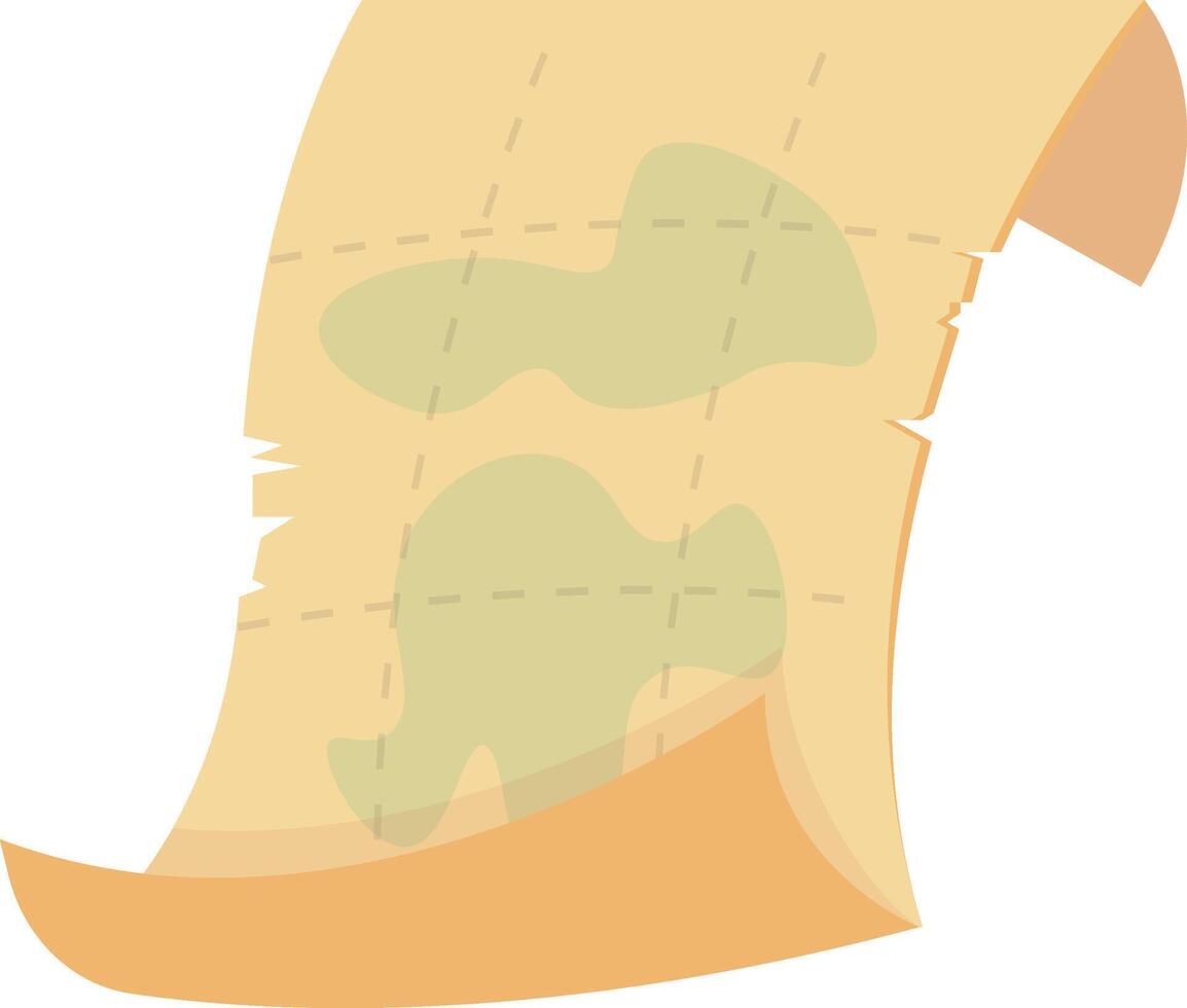 Old Parchment Map vector