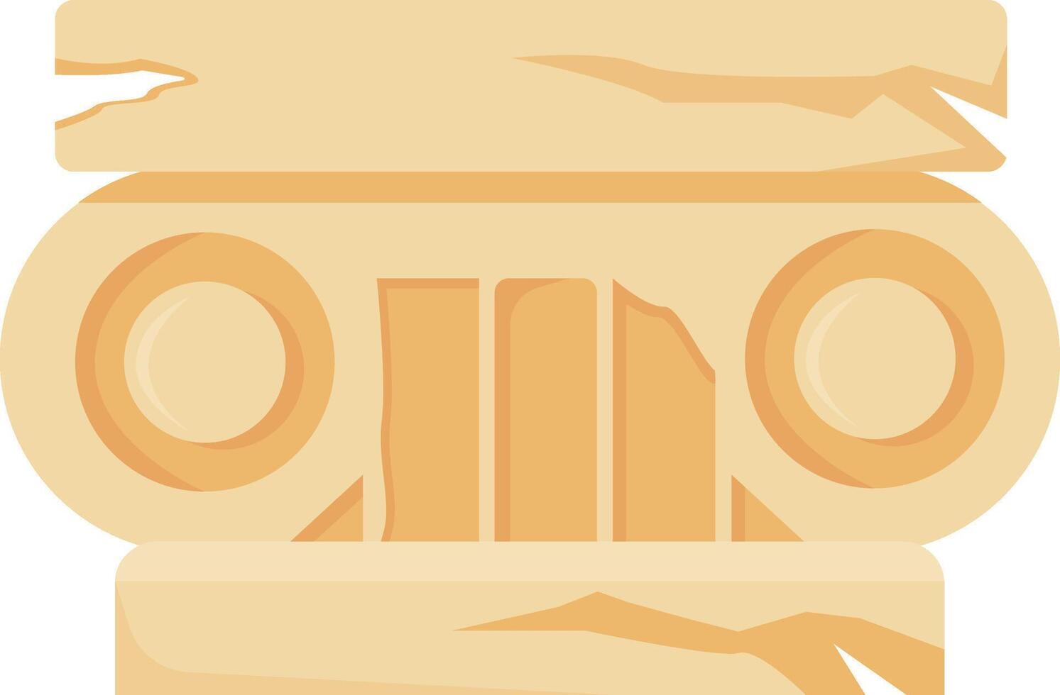 Ruined Stone Structure vector