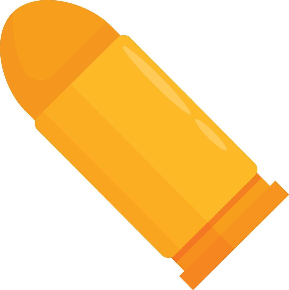 Gold Bullet Ammunition vector