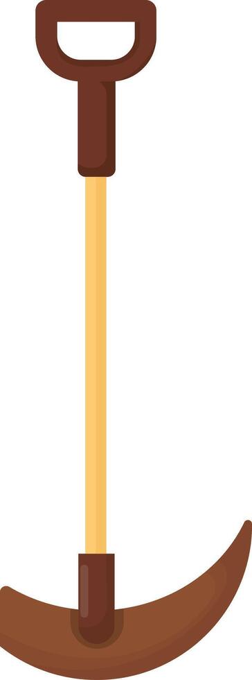 Silver Narrow Garden Trowel vector