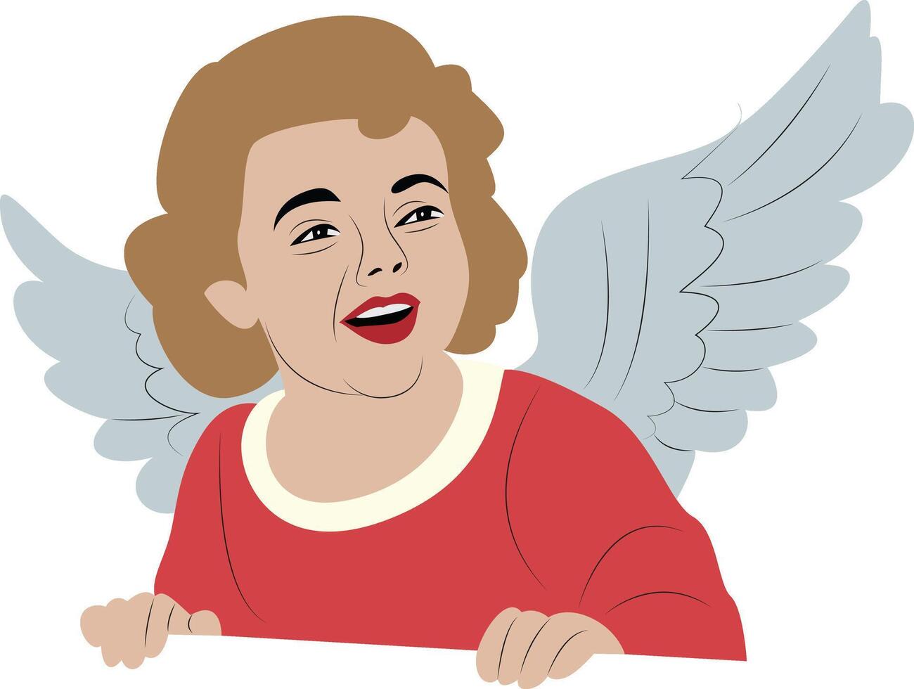 Angel clip art free download vector