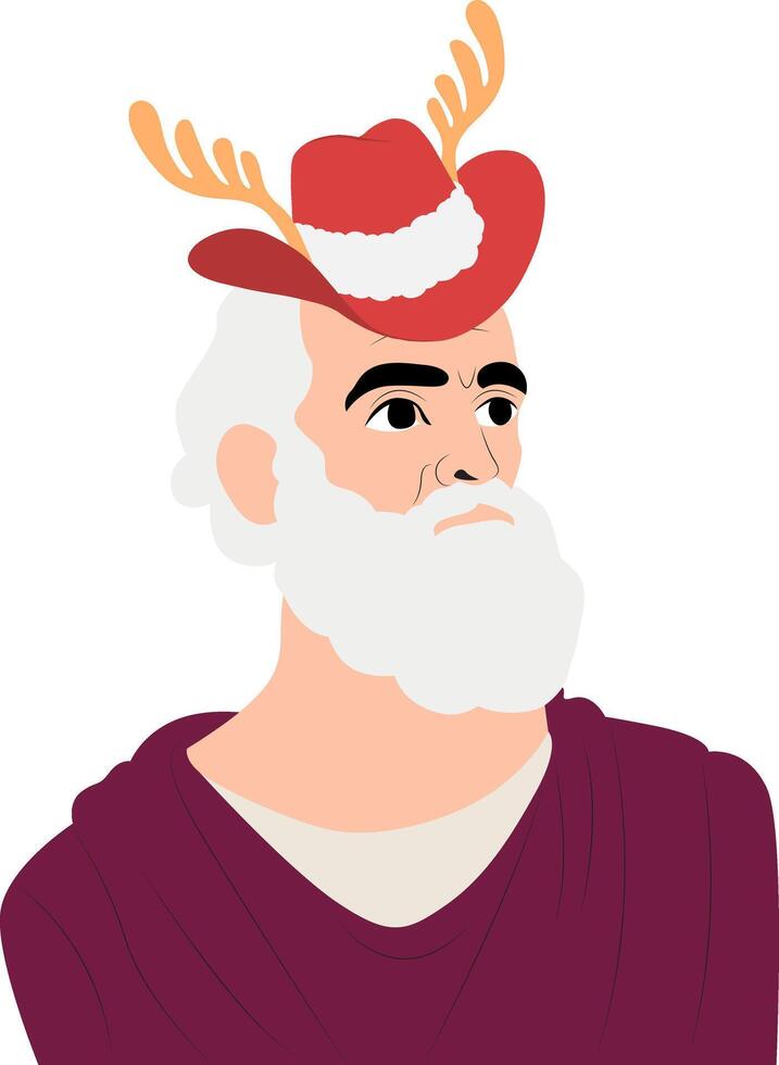 Saint nicholas of myra, the patron saint of the city of myra, vector